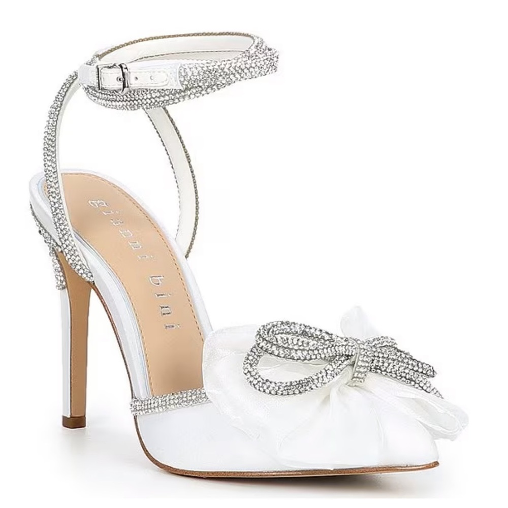 Gianni Bini Niomi Rhinestone Embellished Satin Bow